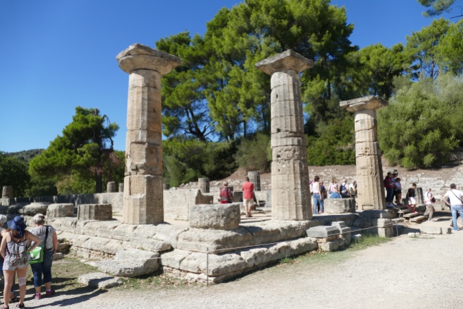 The Temple of Hera at Olympia